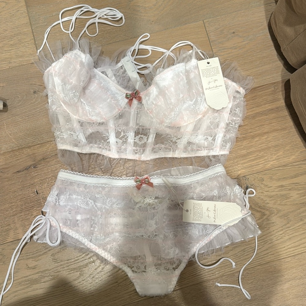 For love & lemons lingerie set (brand new!)